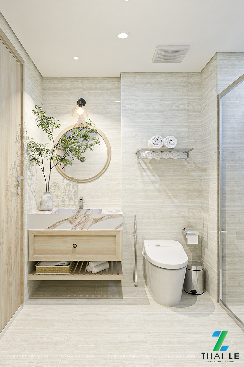 Thiết kế nội thất căn hộ The Harmonie Phú Mỹ Hưng - Block A1